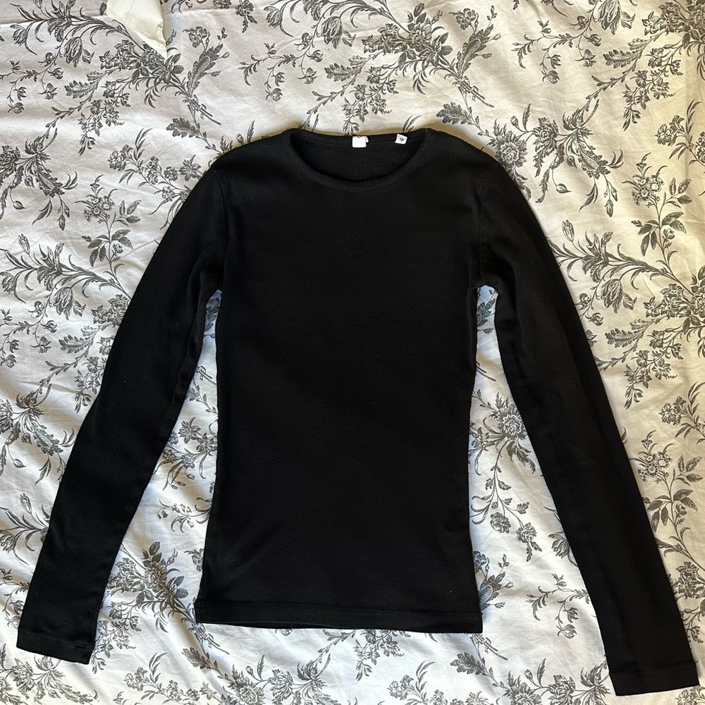 Kotn ribbed fitted long sleeve XS